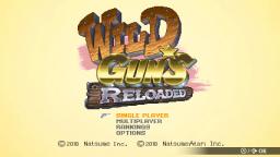 Wild Guns Reloaded Title Screen